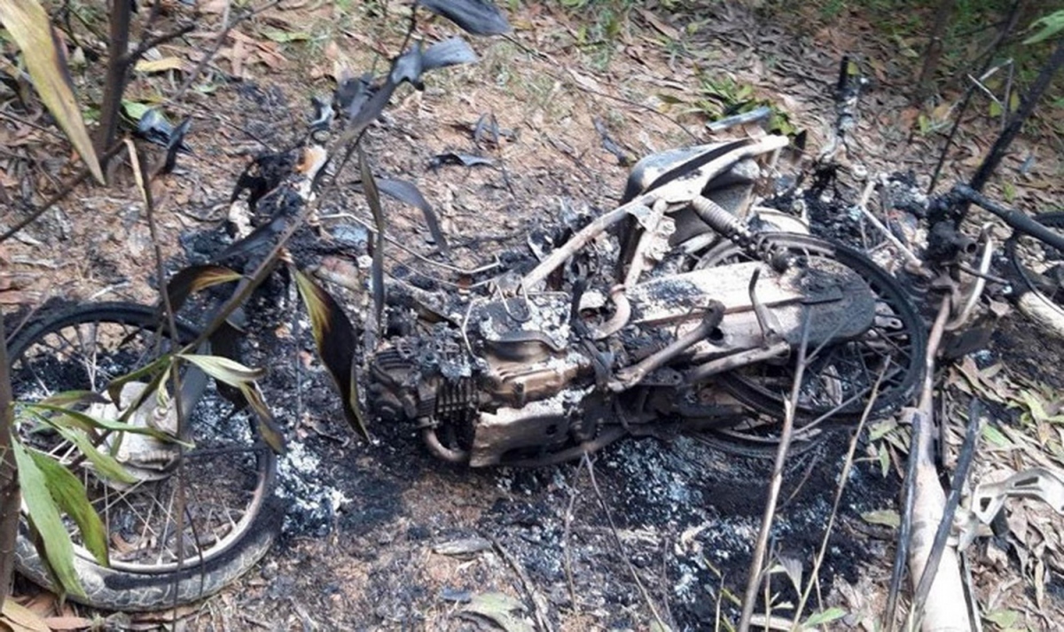 Bắt giữ nhóm người đốt cháy 5 xe máy của cán bộ bảo vệ rừng