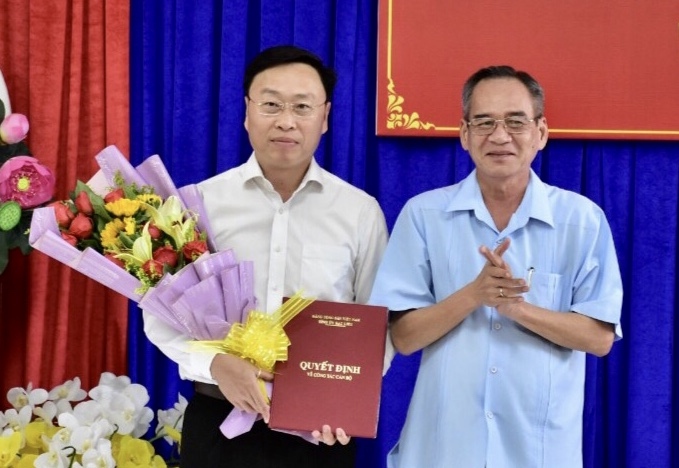 Ông Huỳnh Hữu Trí được luân chuyển, chỉ định giữ chức Bí thư Thành ủy Bạc Liêu
