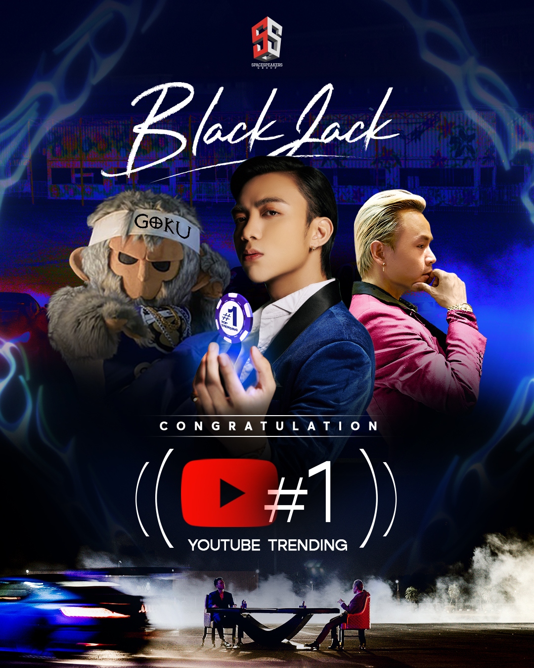 Thay đổi hình tượng dân chơi, Soobin và Binz giành top 1 trending với "BlackJack"