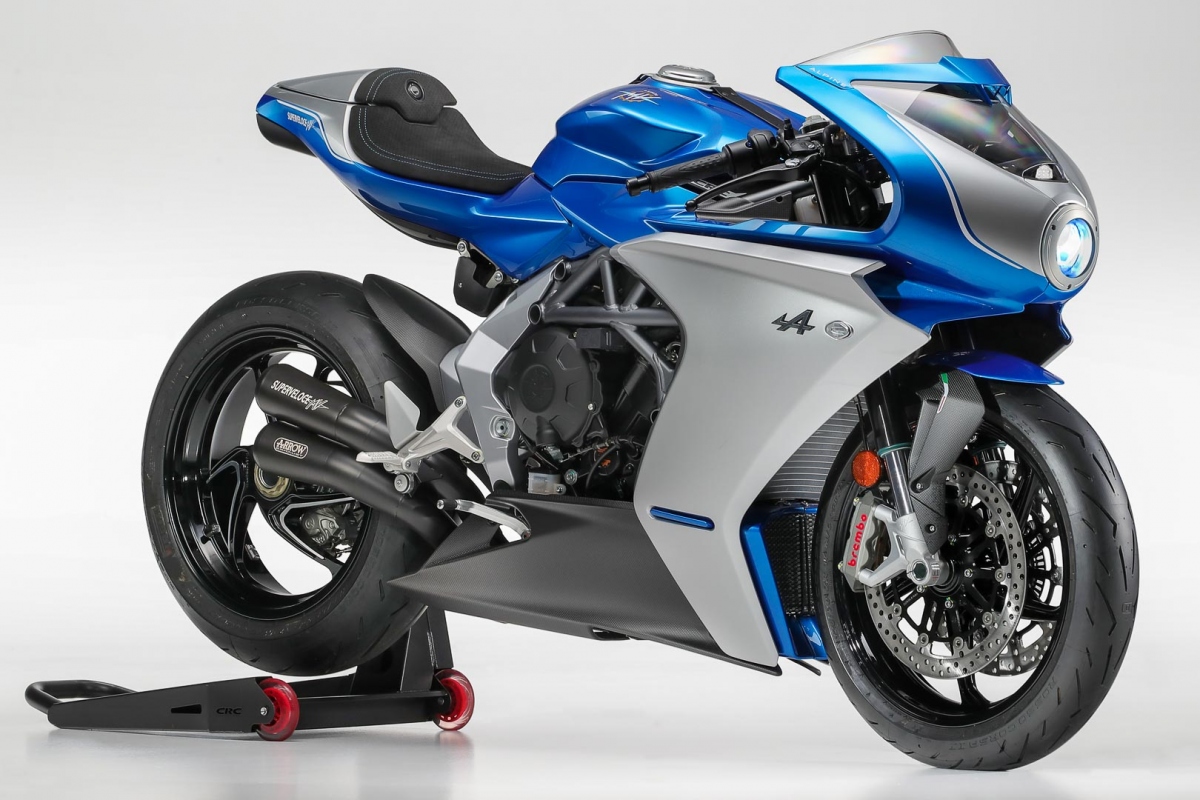 Siêu môtô MV Agusta Superveloce Alpine phiên bản giới hạn chỉ 110 chiếc