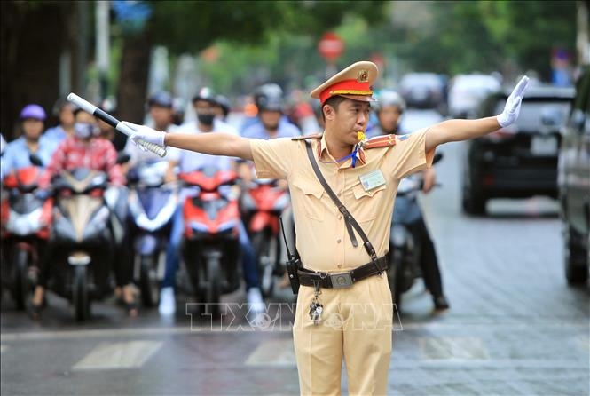 Chi tiết phân luồng giao thông tại Hà Nội phục vụ Đại hội XIII của Đảng