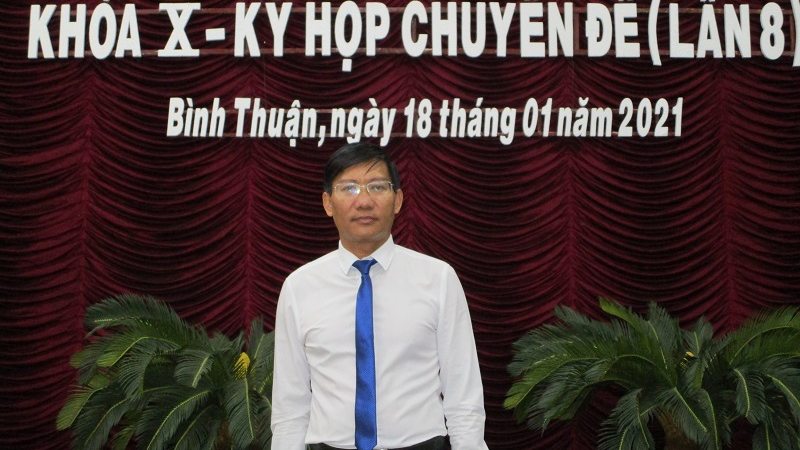 Ông Lê Tuấn Phong được bầu làm Chủ tịch UBND tỉnh Bình Thuận