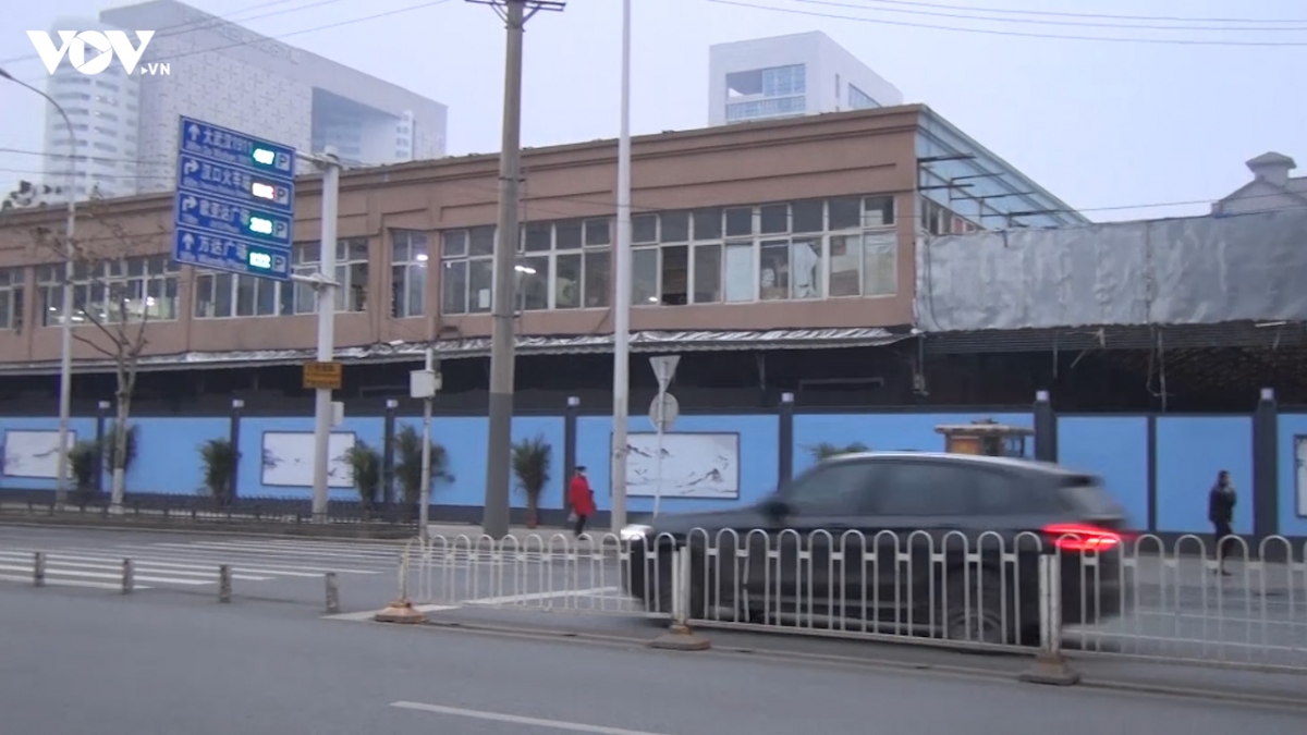 Chợ hải sản Hoa Nam ở Vũ Hán tròn 1 năm sau khi đóng cửa