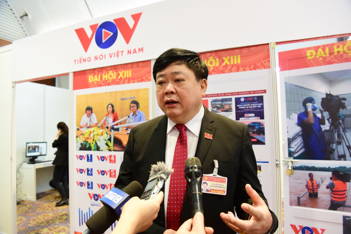Tổng Giám đốc VOV Nguyễn Thế Kỷ: "Đại hội Đảng lần thứ XIII là đại hội của đổi mới"