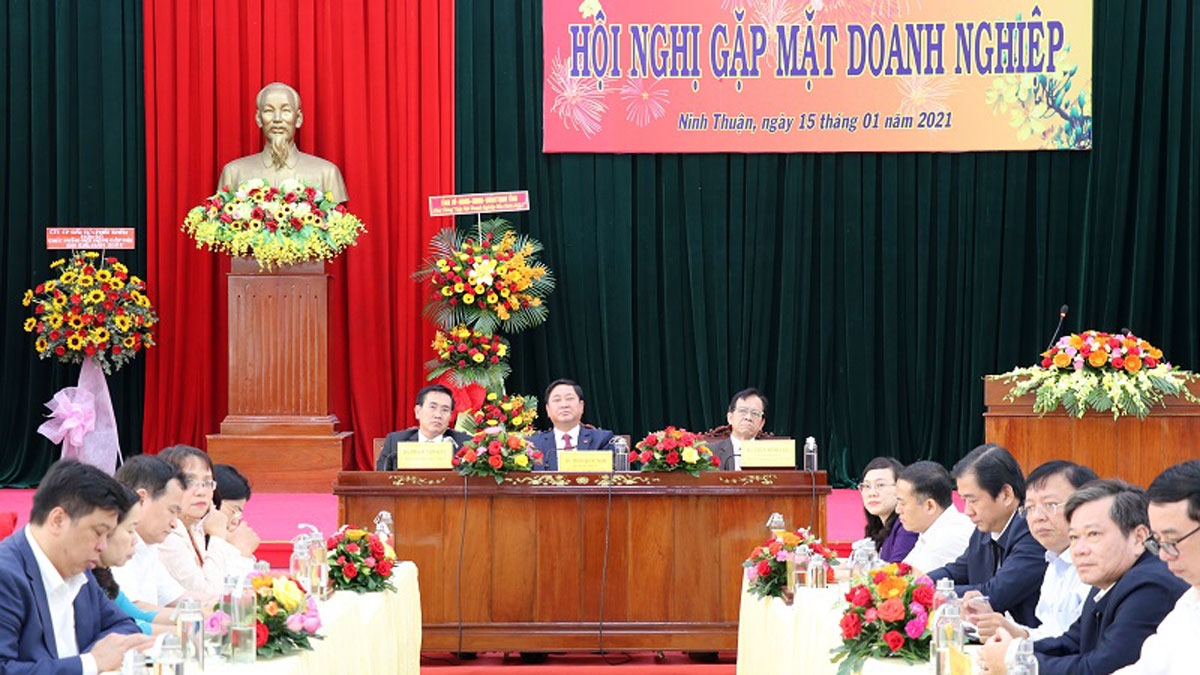 Ninh Thuận tháo gỡ khó khăn, giải quyết vướng mắc cho doanh nghiệp