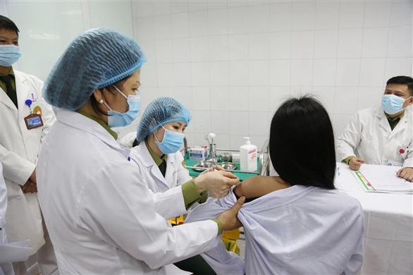 Tiến trình tiêm thử nghiệm trên người vaccine ngừa Covid-19 ở Việt Nam
