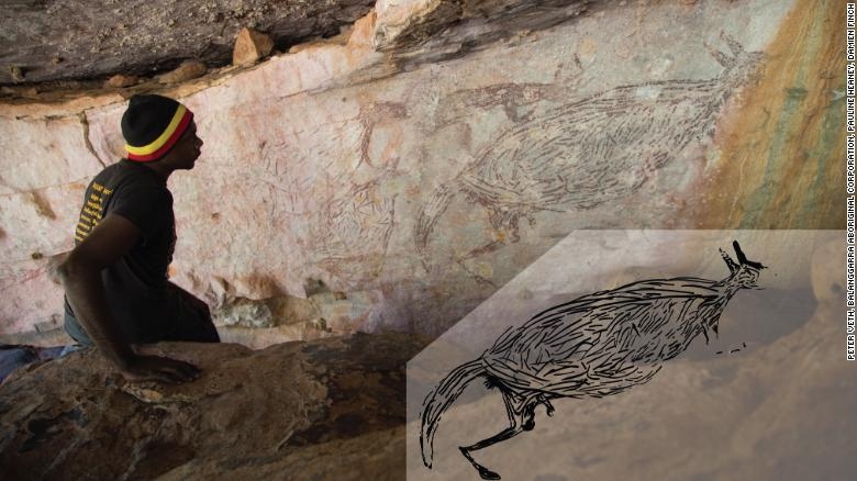 Phát hiện bức tranh khắc đá lâu đời nhất tại Australia