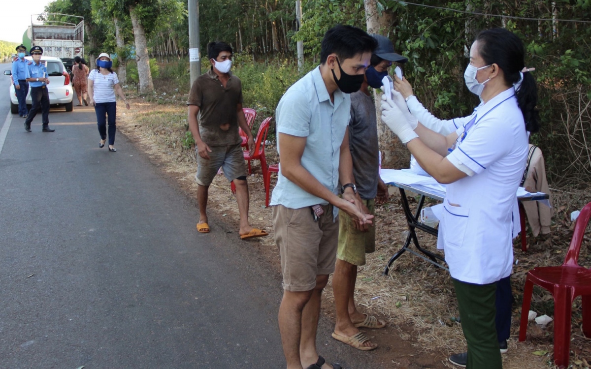Lập 3 chốt kiểm tra y tế trên các tuyến quốc lộ ra vào tỉnh Bà Rịa - Vũng Tàu