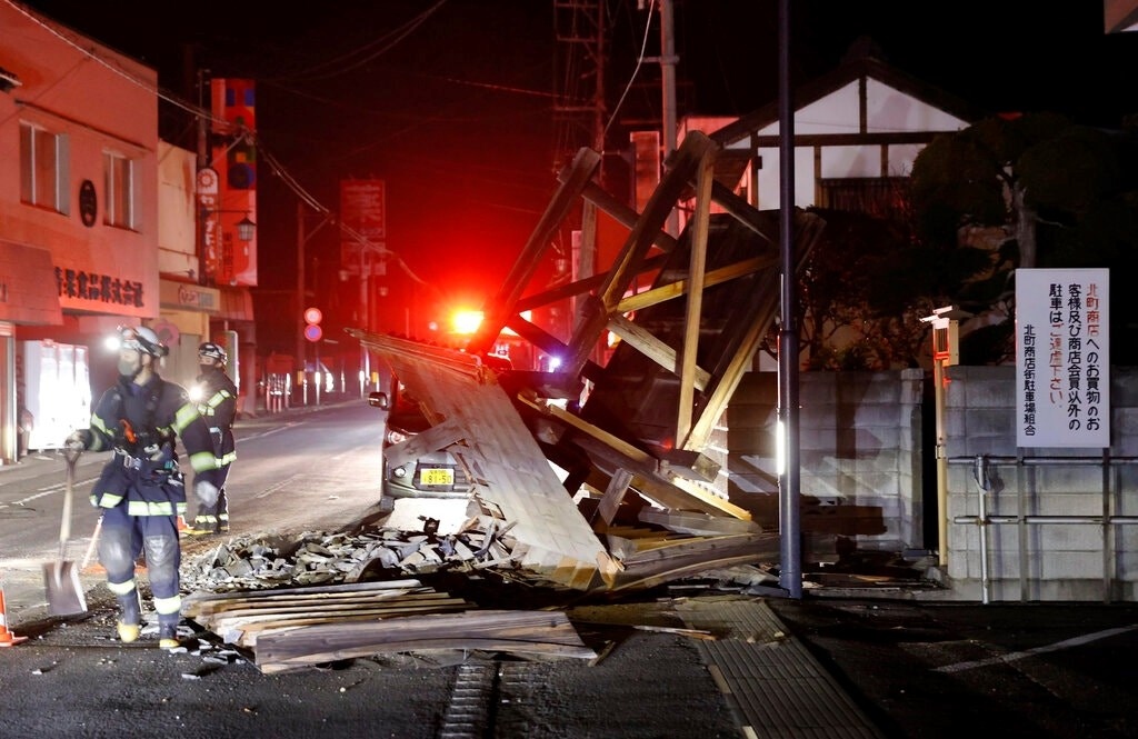 Động đất tại Nhật Bản gây thiệt hại khó lường