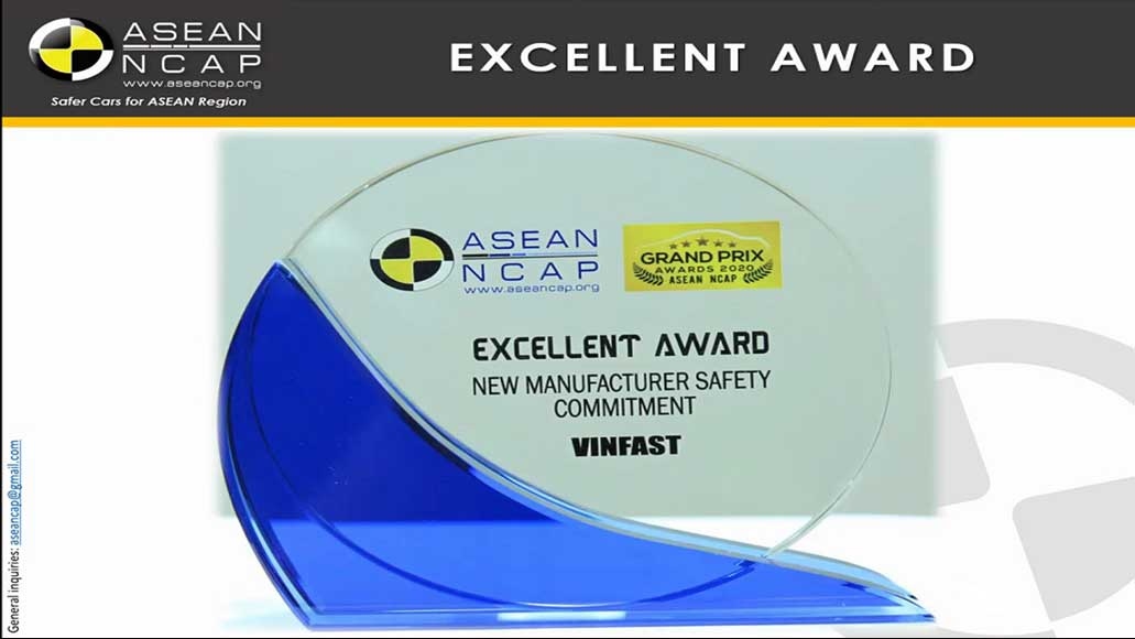 Giải thưởng VinFast mới đạt được từ ASEAN NCAP có ý nghĩa thế nào?