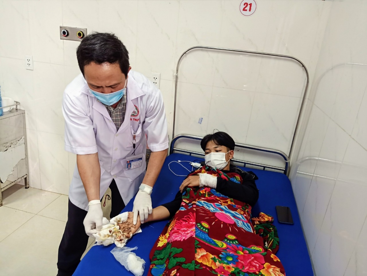 Nhiều trường hợp thương tích nặng do tai nạn pháo nổ ở Đắk Lắk