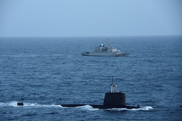 Tàu ngầm hạt nhân Pháp tuần tra Biển Đông