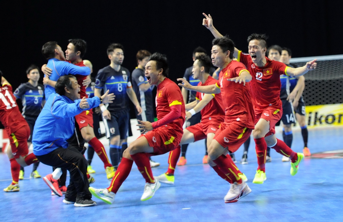 Ngày này năm xưa: ĐT Futsal Việt Nam hạ gục Nhật Bản, làm nên lịch sử