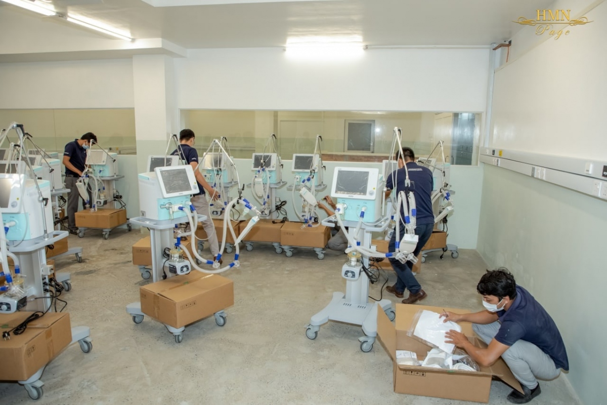Campuchia gấp rút xây dựng “bệnh viện dã chiến” điều trị Covid-19