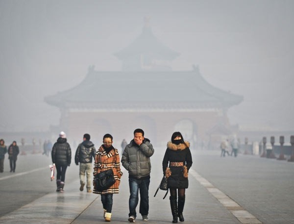 Bắc Kinh yêu cầu các trường học dừng hoạt động ngoài trời do không khí ô nhiễm