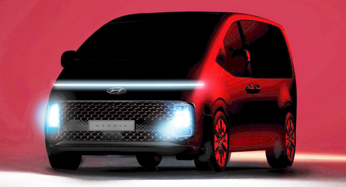 Chiếc Minivan "tàu vũ trụ" - Hyundai Staria sắp ra mắt