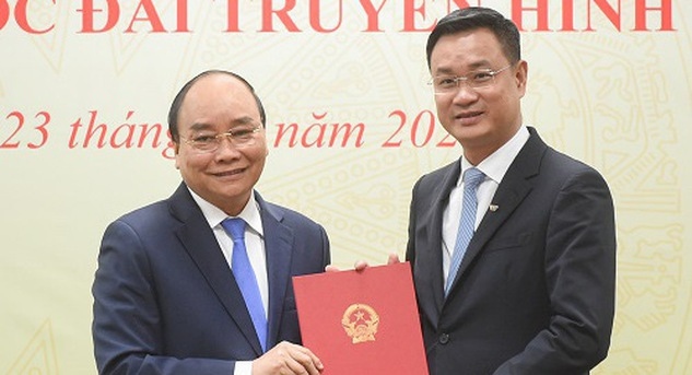 Thủ tướng Nguyễn Xuân Phúc trao quyết định bổ nhiệm Tổng Giám đốc VTV