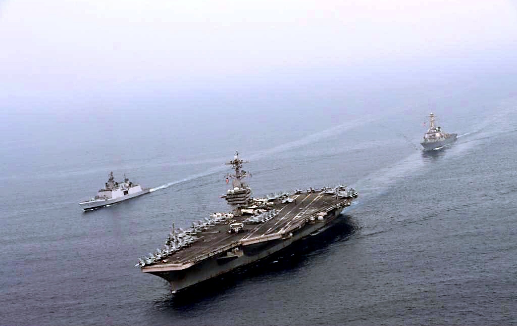 Ấn Độ và Mỹ diễn tập hải quân tại Ấn Độ Dương