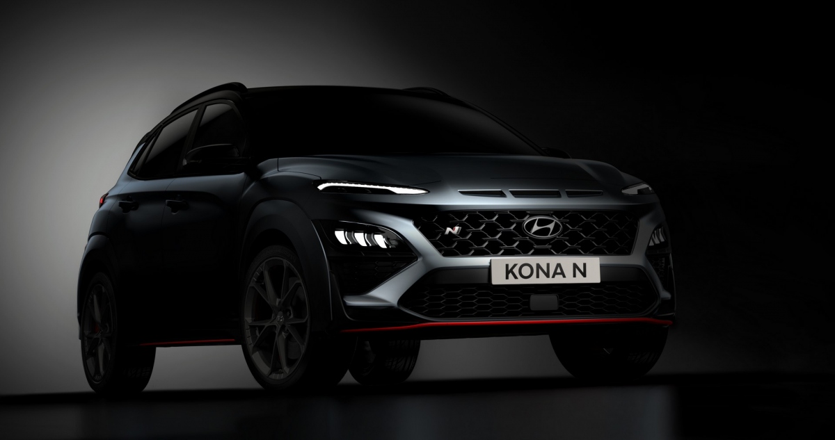 Rò rỉ hình ảnh về chiếc Hyundai Kona N 2022