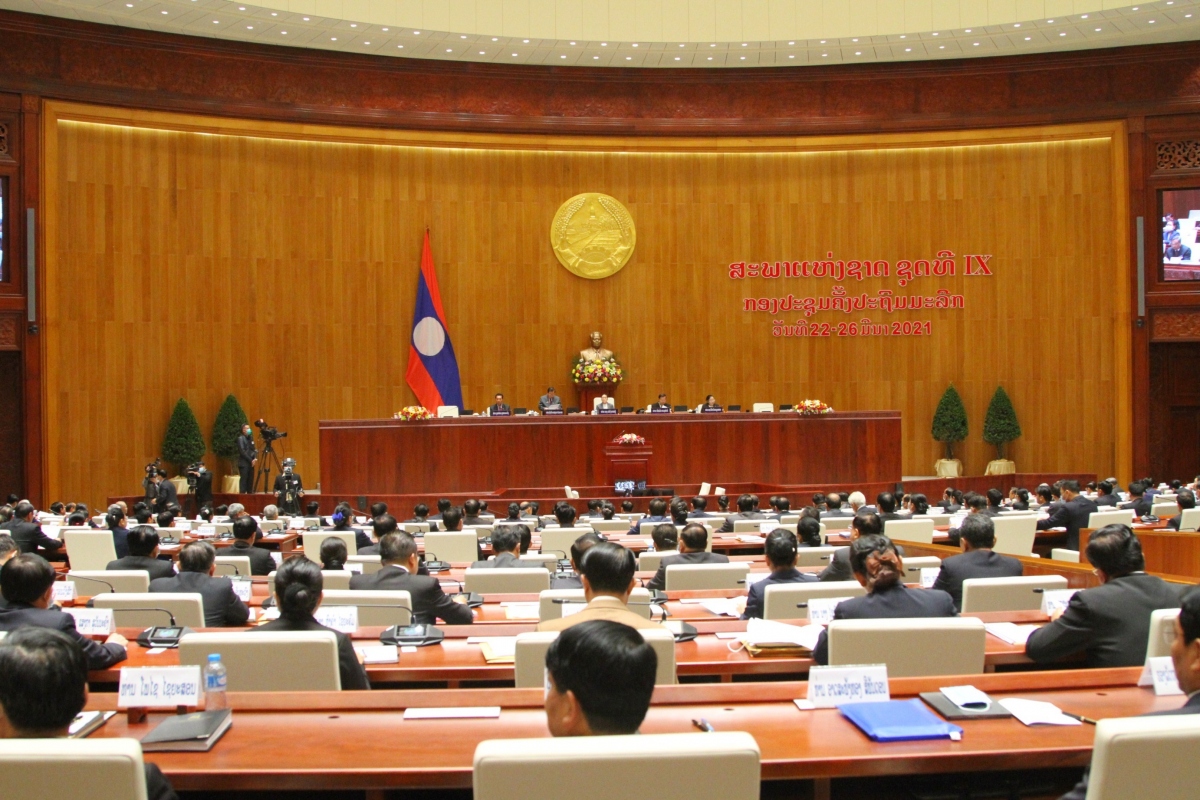 Lào khai mạc kỳ họp thứ nhất Quốc hội khóa IX