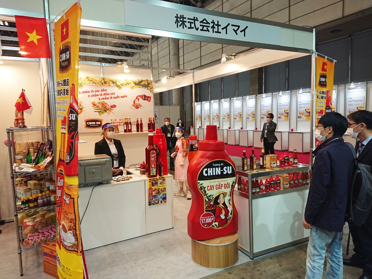 Tương ớt Chin-Su nổi bật tại triển lãm thực phẩm và đồ uống quốc tế Nhật Bản