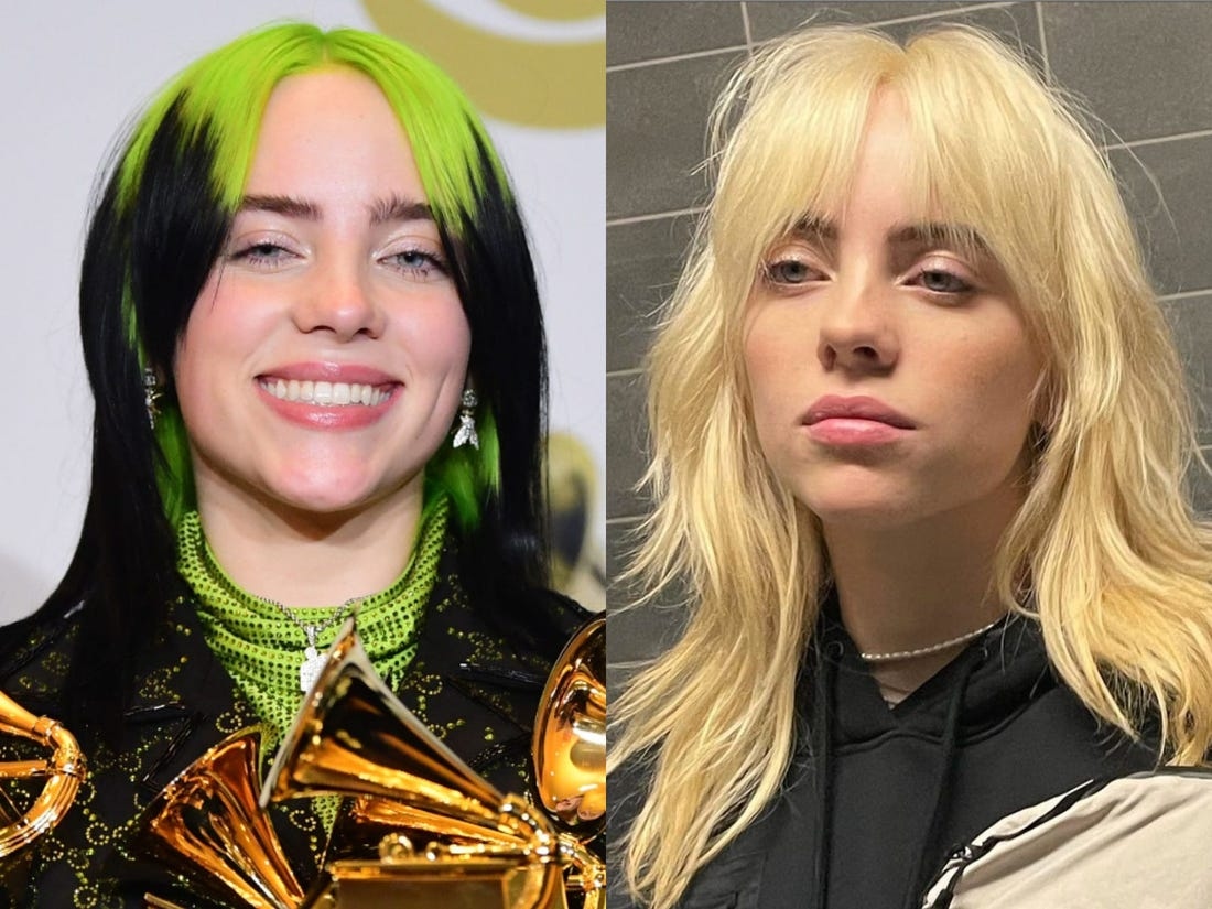 Tạm biệt “kỷ nguyên” tóc xanh, Billie Eilish công khai diện mạo mới