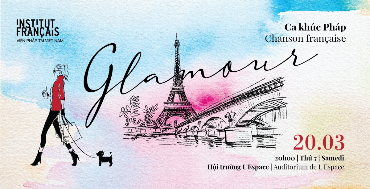 Đắm chìm trong không gian âm nhạc Pháp tại đêm nhạc Glamour