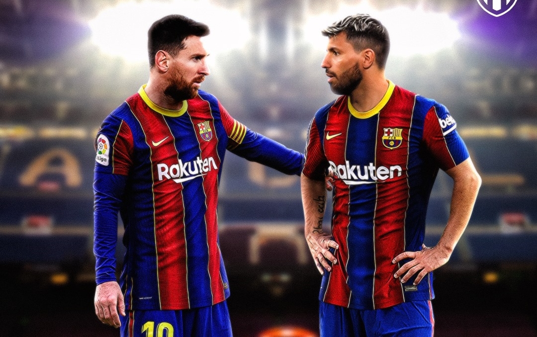 Biếm họa 24h: Messi chờ ngày đá cặp với bạn thân Aguero ở Barca