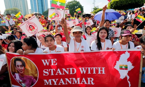 Liên Hợp Quốc lên án hành vi bạo lực nhằm vào người biểu tình Myanmar