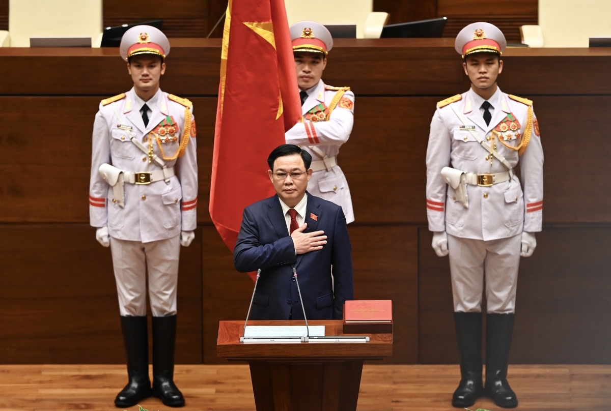 Video: Lễ tuyên thệ nhậm chức của tân Chủ tịch Quốc hội Vương Đình Huệ