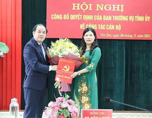 Bà Nguyễn Thị Bích Nhiệm giữ chức Chủ tịch Hội LHPN tỉnh Yên Bái