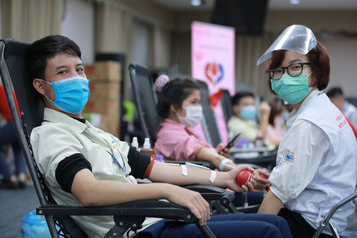 Samsung đã hiến tặng gần 100.000 đơn vị máu từ năm 2010