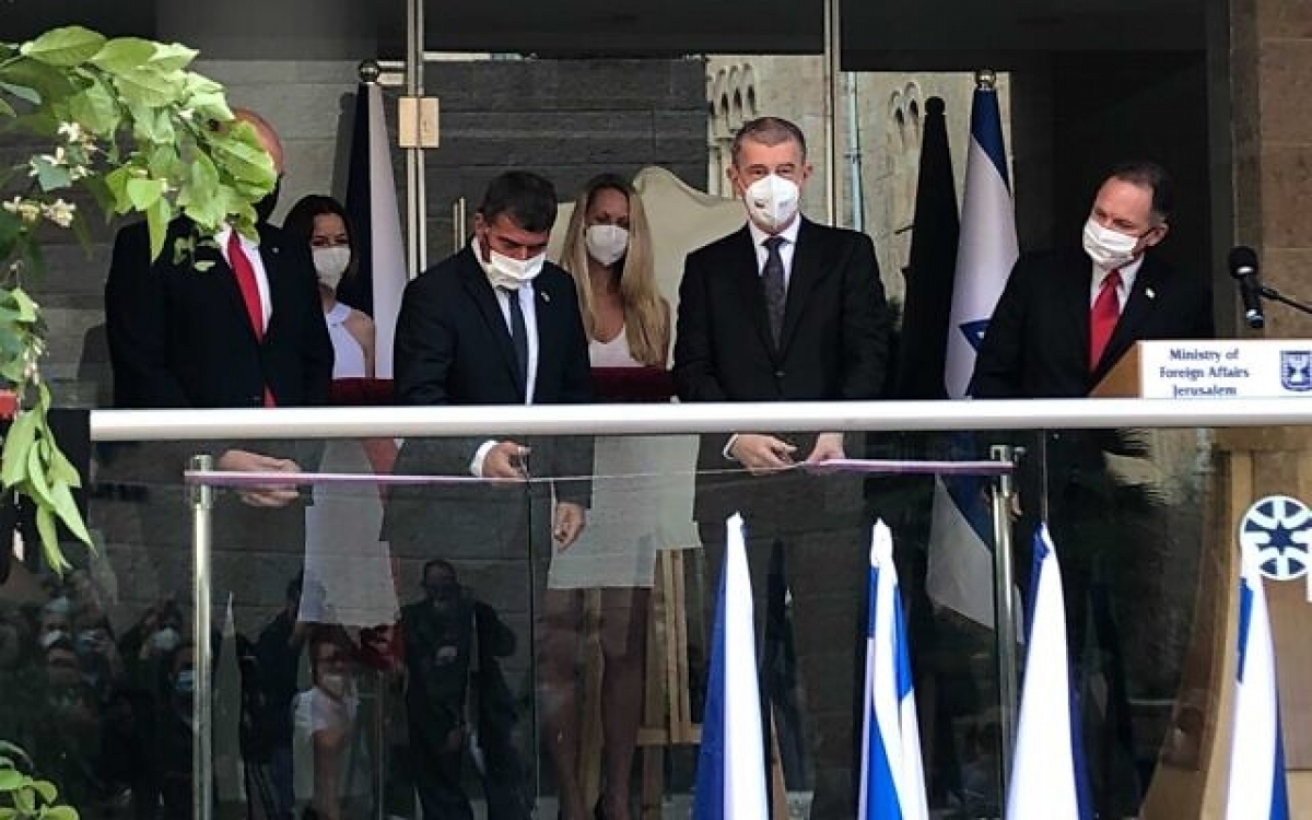 Palestine quan ngại Séc mở văn phòng ngoại giao ở Jerusalem