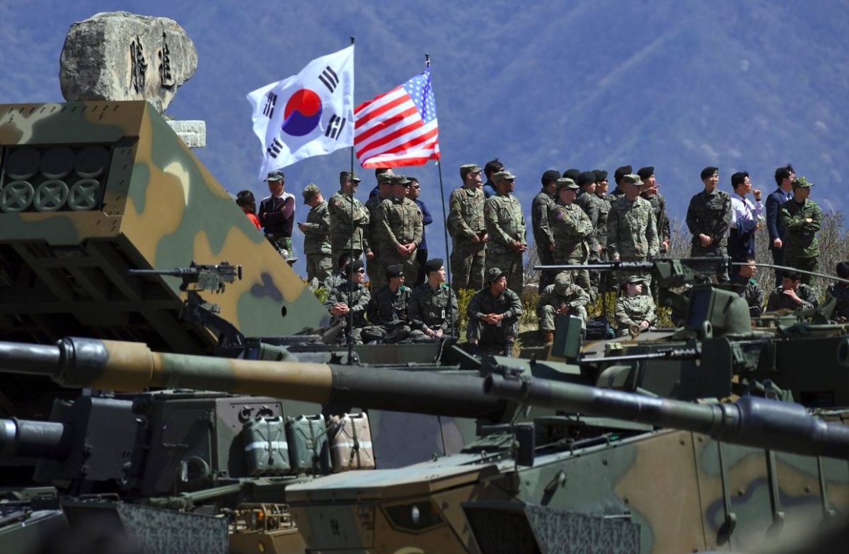 Hàn Quốc và Mỹ thu nhỏ quy mô tập trận chung vì dịch Covid-19