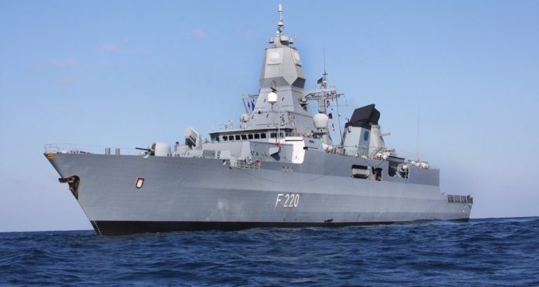 Tàu chiến Đức sẽ lần đầu tiên trở lại Biển Đông kể từ năm 2002