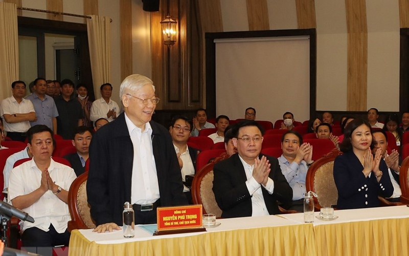 Cử tri nơi cư trú nhất trí giới thiệu ông Nguyễn Phú Trọng ứng cử ĐBQH khóa XV