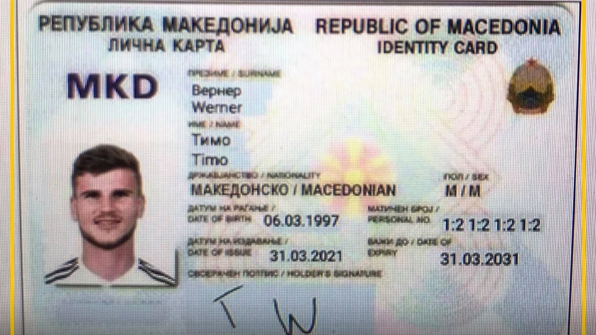 Biếm họa 24h: Werner được... cấp quốc tịch Bắc Macedonia