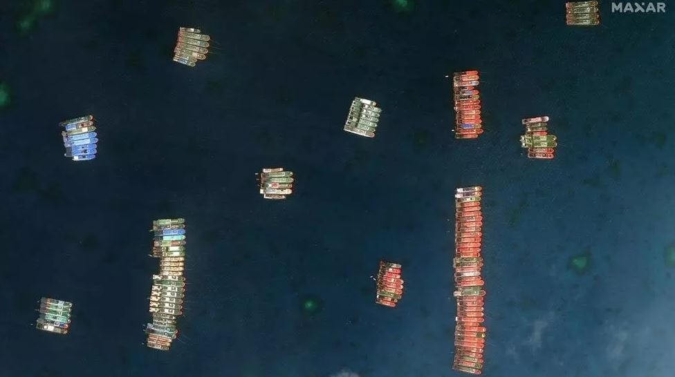 Philippines: Nhóm tàu Trung Quốc đang di chuyển rộng hơn quanh quần đảo Trường Sa