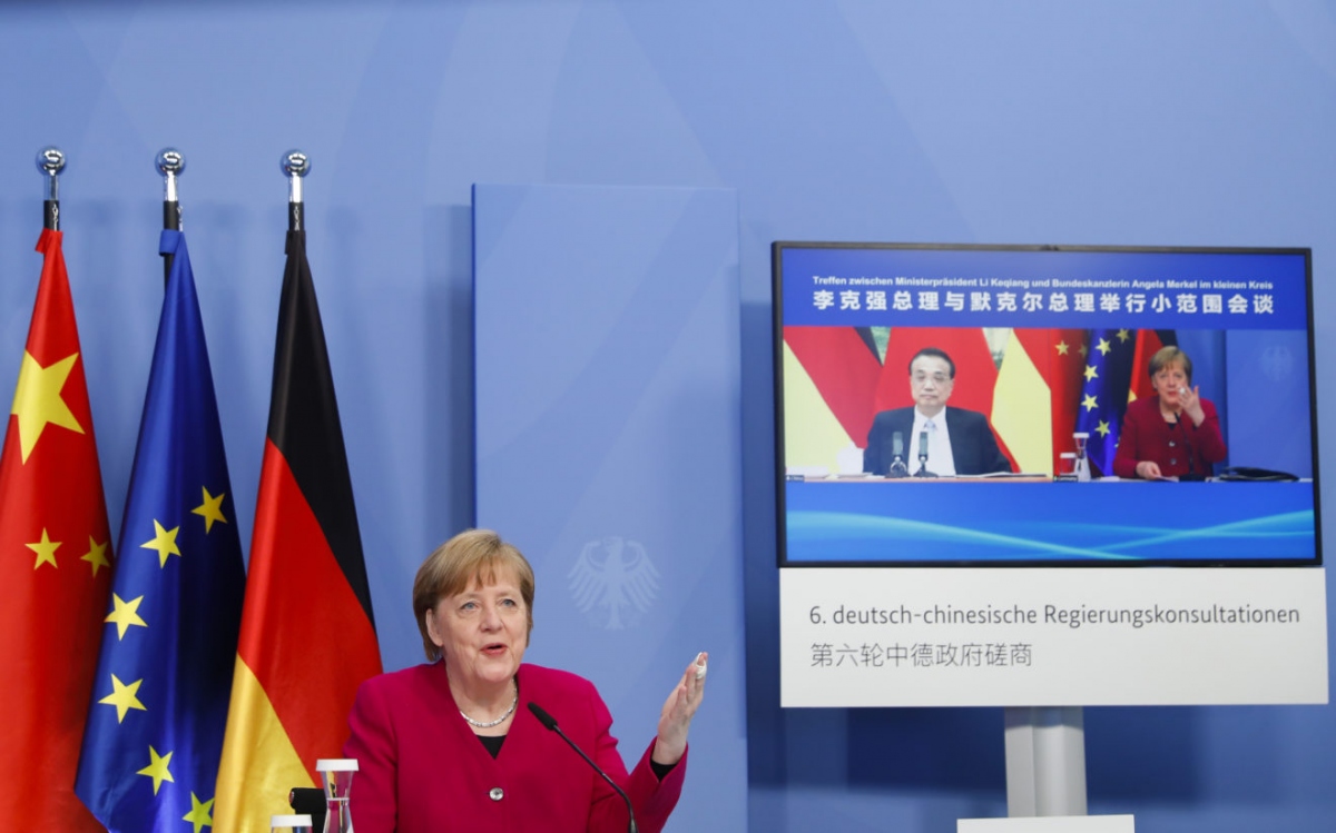 Đức giục Trung Quốc sớm nối lại đối thoại trong các chủ đề nhạy cảm
