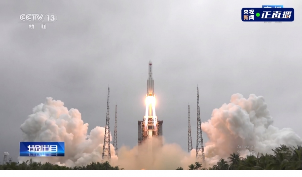 Trung Quốc phóng thành công module lõi của trạm không gian lên vũ trụ