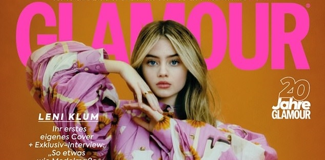 Con gái Heidi Klum xinh đẹp trên trang bìa tạp chí