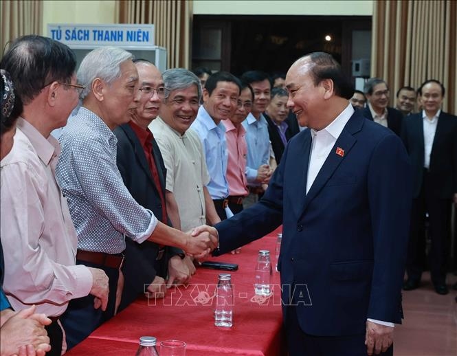 Cử tri nơi cư trú nhất trí cao giới thiệu Chủ tịch nước Nguyễn Xuân Phúc ứng cử ĐBQH