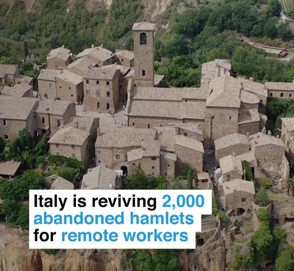 Kế hoạch tỷ euro để hồi sinh những ngôi làng "ma" ở Italy