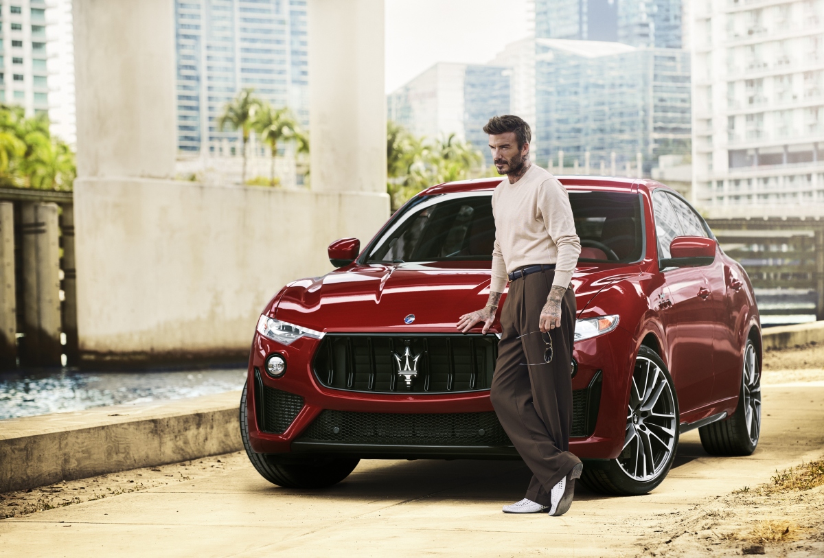 David Beckham trở thành đại sứ thương hiệu của Maserati