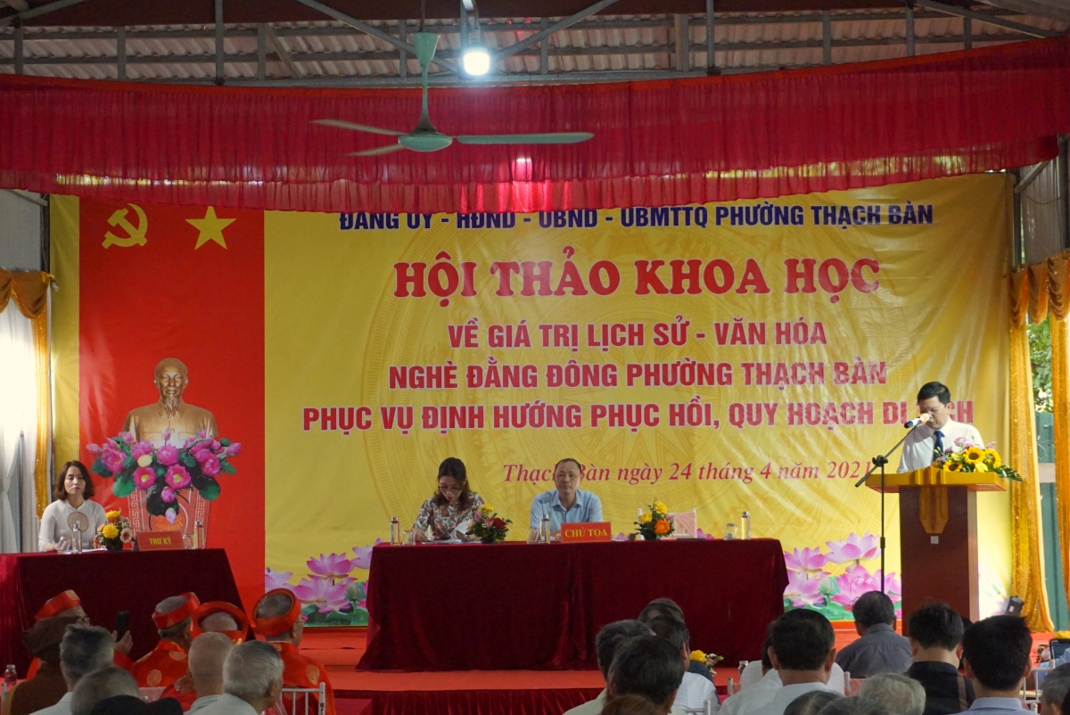 Hội thảo Khoa học Nghè Đằng Đông: Định hướng phục hồi, quy hoạch di tích