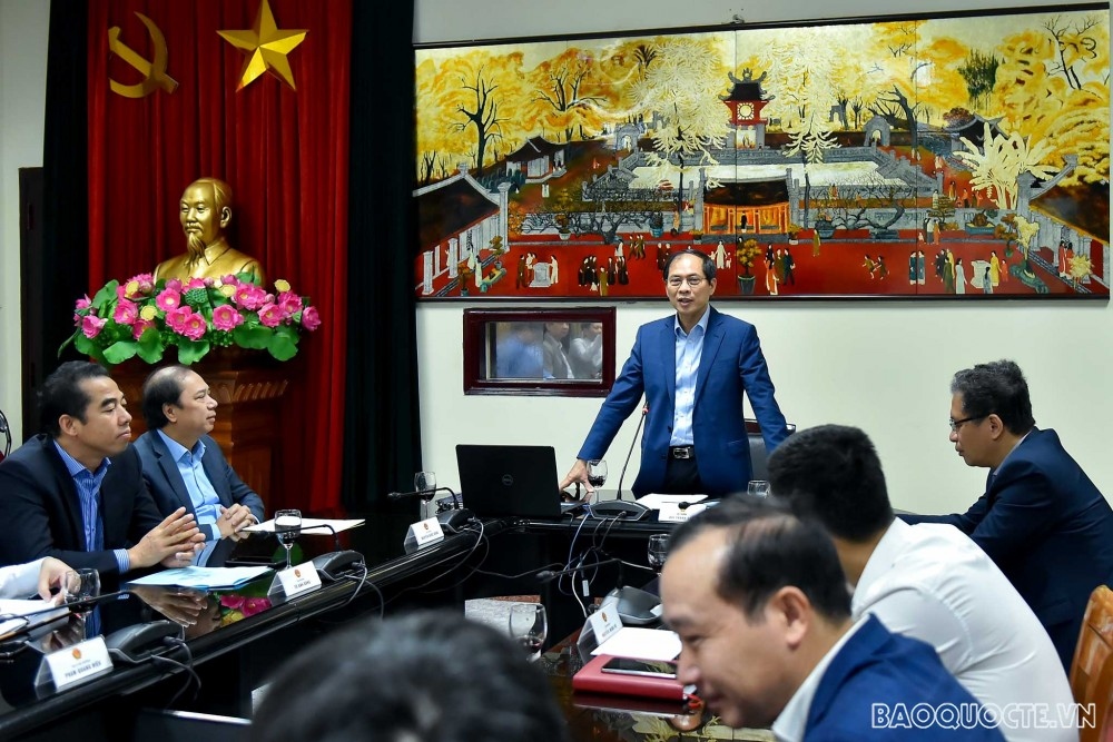 Bộ trưởng Ngoại giao Bùi Thanh Sơn: 5 nhiệm vụ của cán bộ ngoại giao