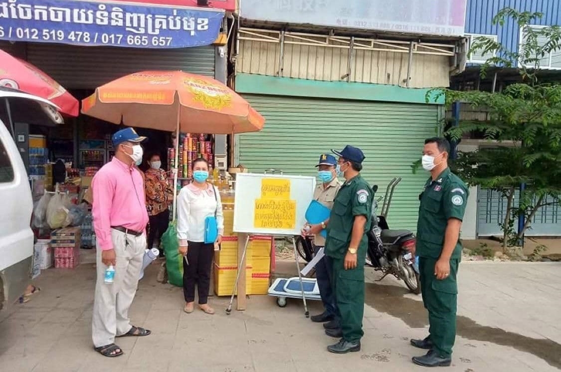 Campuchia phong tỏa hoàn toàn thành phố Sihanoukville