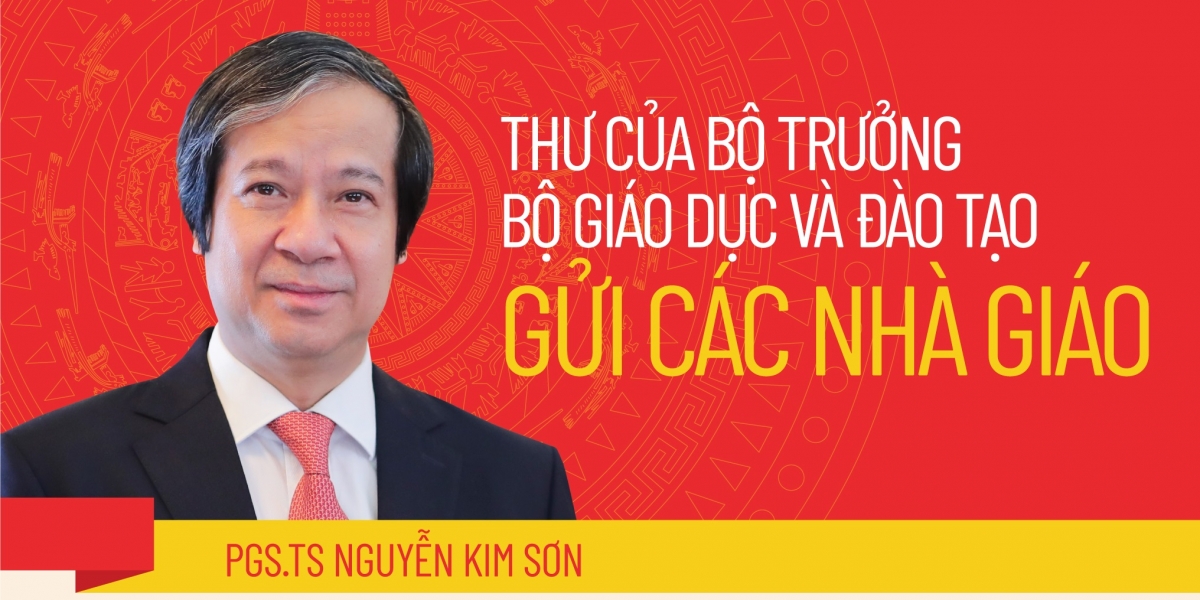 Tân Bộ trưởng Bộ GD&ĐT Nguyễn Kim Sơn gửi thư cho các nhà giáo