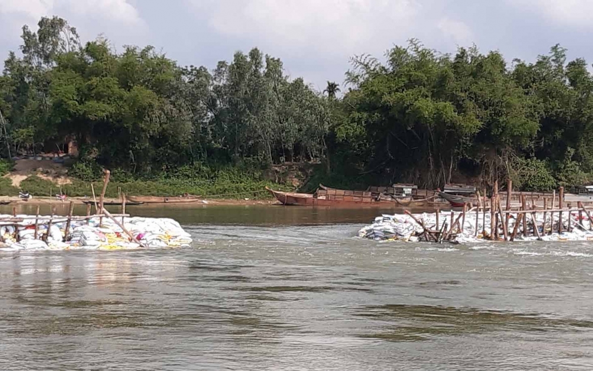 Nước sông Cầu Đỏ nhiễm mặn, Đà Nẵng lại nhờ Quảng Nam điều tiết nước sông thượng nguồn