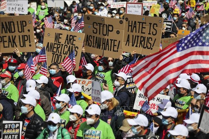Thượng viện Mỹ thông qua dự luật chống các tội ác hận thù đối với người gốc Á
